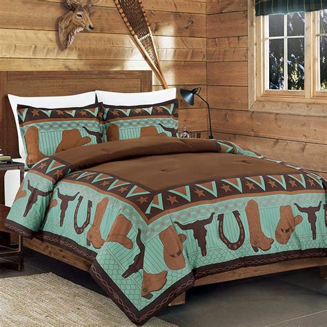 western bedding sets king